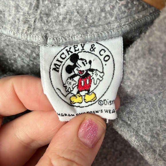 SOLD vintage disney mickey mouse fleece button up jacket - Picture 5 of 10